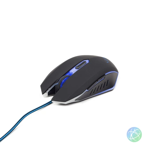 Gembird MUSG-001-B Gamer Black/Blue egér