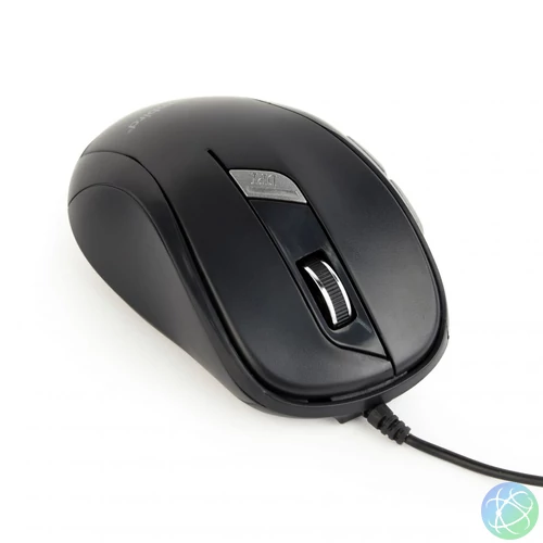 Gembird MUS-6B-01 optical mouse Black egér
