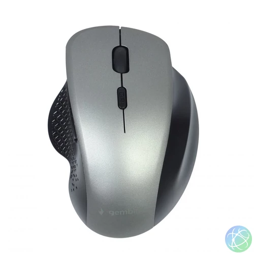 Gembird MUSW-6B-02-BG wireless optical mouse Black/Space Grey egér