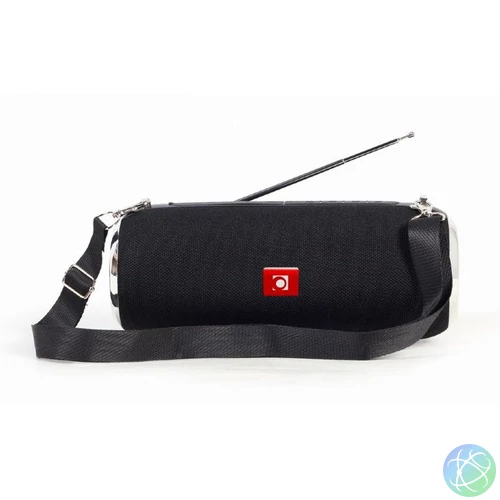 Gembird Portable Bluetooth Speaker With Antenna Black hangszóró