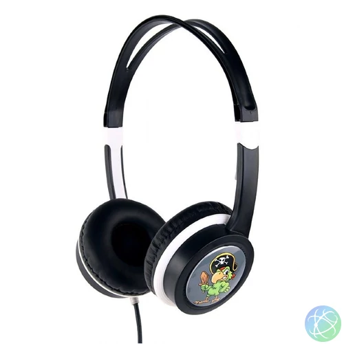 Gembird MHP-JR-BK Headphones for Kids Black
