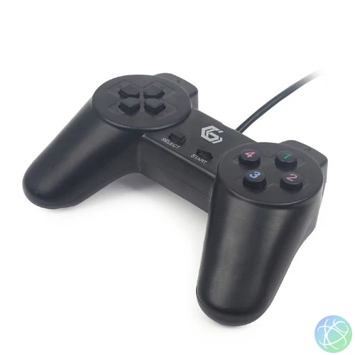 Gembird JPD-UB-01 USB Gamepad Black