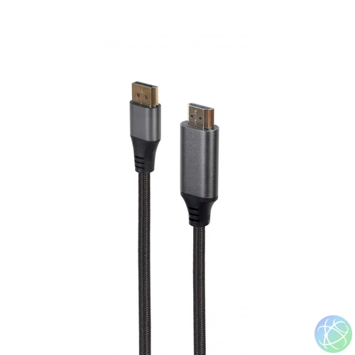 Gembird CC-DP-HDMI-4K-6 DisplayPort to HDMI Premium Series cable 1,8m Black kábel