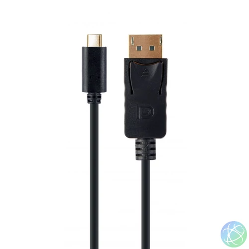 Gembird A-CM-DPM-01 USB-C to DisplayPort-male adapter 4K 60Hz cable 2m Black kábel