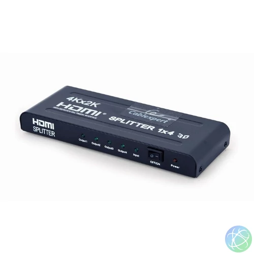 Gembird DSP-4PH4-02 HDMI splitter 4 ports switch
