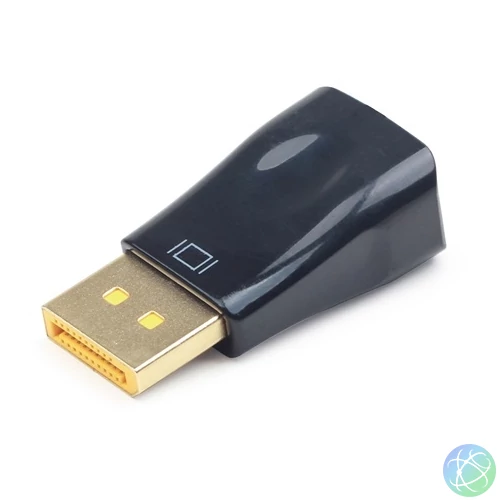 Gembird DisplayPort to VGA M/F adapter Black speciális átalakító