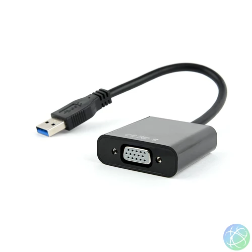 Gembird AB-U3M-VGAF-01 USB3.0 to VGA video adapter Black speciális átalakító