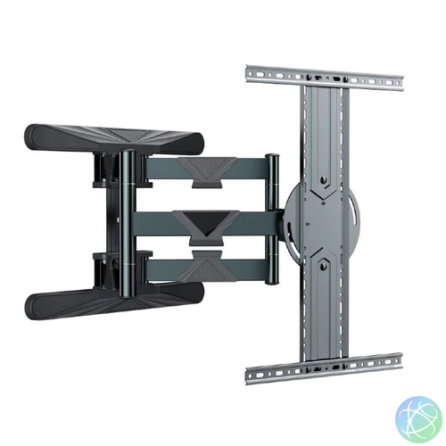 Gembird WM-80STR-01 Rotating full motion TV wall mount 40" - 80" Black