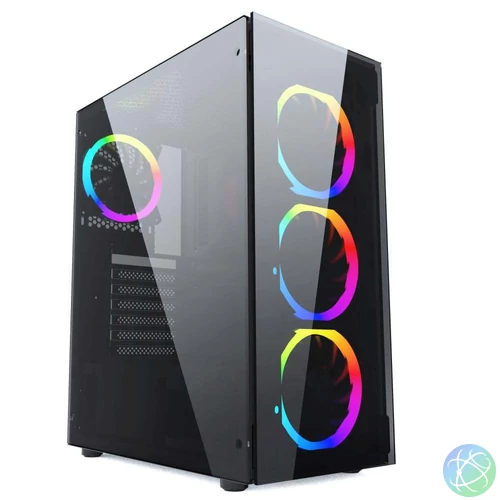 Gembird Fornax 1500RGB Black gépház