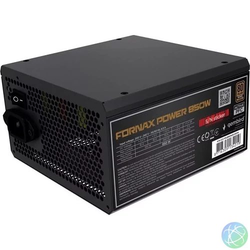 Gembird 850W 80+ Bronze CCC-PSUBRONZE-850W OEM tápegység