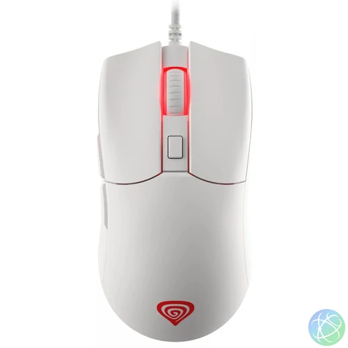 Genesis Krypton 750 RGB Gaming Mouse White egér