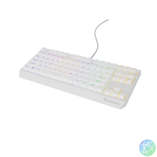 Genesis Thor 230 TKL RGB Mechanical Gaming Keyboard White US billentyűzet