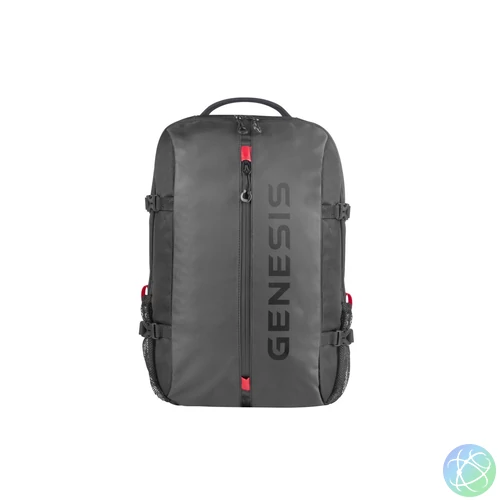Genesis Pallad 410 Gaming Backpack 15,6" Black notebook táska