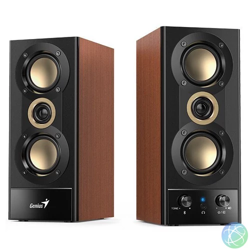 Genius SP-HF800BT Bluetooth Speaker Wood hangszóró