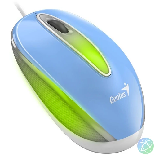 Genius DX-Mini RGB mouse Baby Blue egér