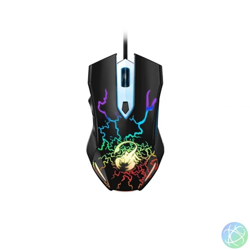 Genius Scorpion Spear Gaming mouse Black egér