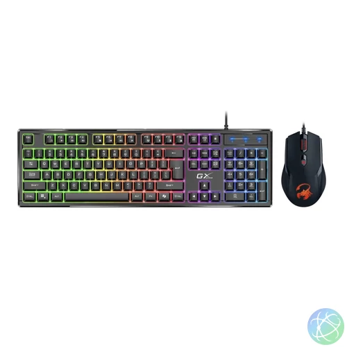 Genius Scorpion KM-GX6 Gaming Keyboard Combo Black HU billentyűzet