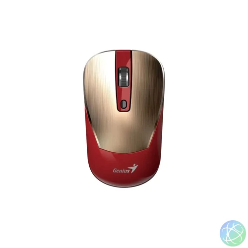 Genius NX-7125 Wireless Mouse Gold/Red egér