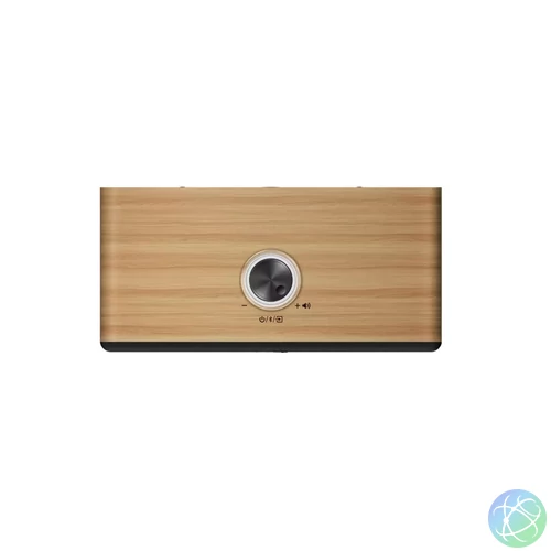 Genius SP-HF505BT Bluetooth Speaker Light Brown Wood hangszóró