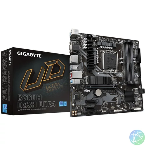 Gigabyte B760M DS3H DDR4 alaplap