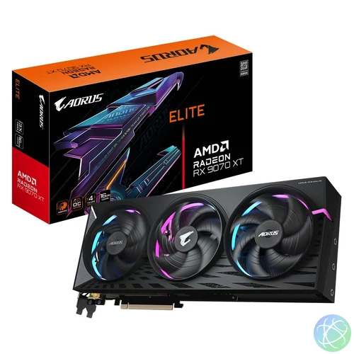 Gigabyte GV-R9070XTAORUS E-16GD videókártya