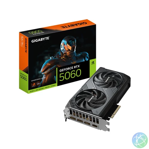 Gigabyte RTX5060 WINDFORCE OC 8G videókártya
