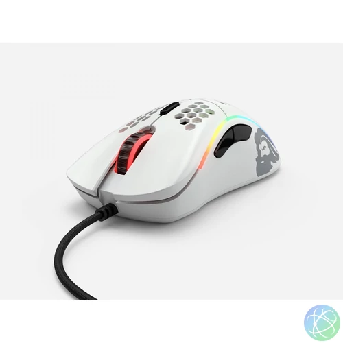 Glorious Model D Gaming Race RGB Matte White egér