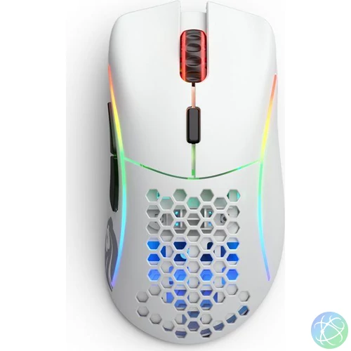Glorious Model D Wireless Mouse Matte White egér