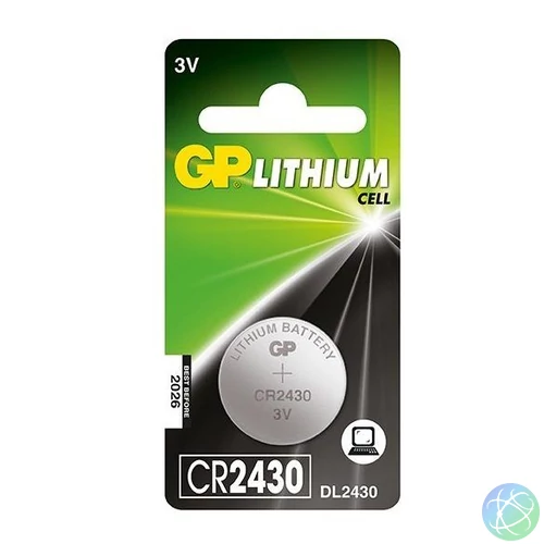 GP CR2430 Lítium Gombelem 1db/csomag