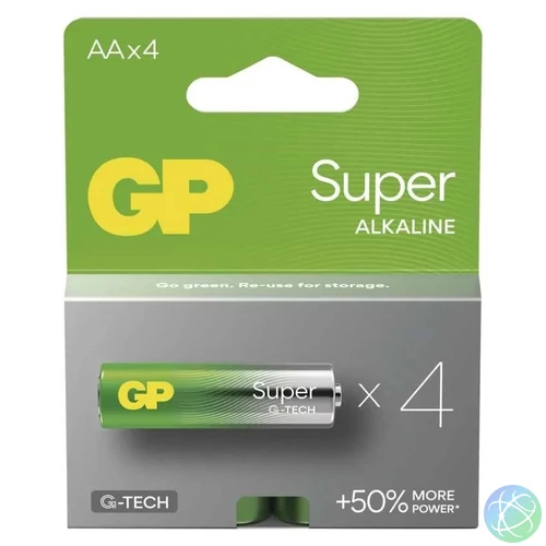 GP AA Alkáli Elem 4db/csomag