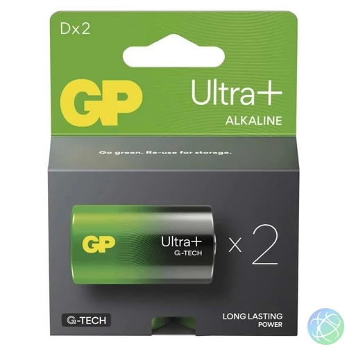 GP D Alkáli Elem 2db/csomag