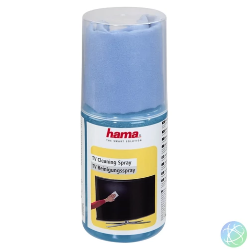 Hama LCD/PLAZMA tisztítókendő + Spray 200 ml tisztítóanyag