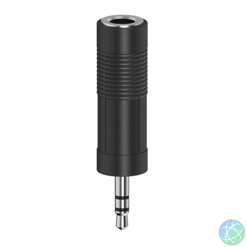 Hama adapter sztereo 3,5mm jack dugó - 6,3mm jack aljzat speciális átalakító