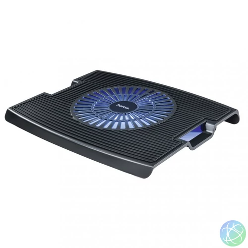 Hama Wave Notebook Cooler Blue LED Black