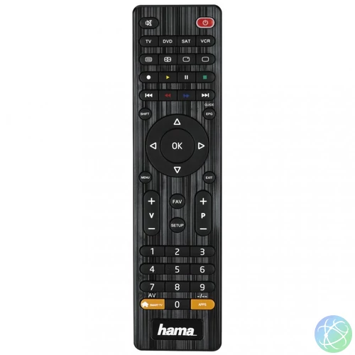 Hama 4IN1 Univerzális Távirányító Black