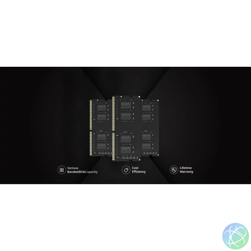 HikSEMI 4GB DDR3 1600MHz SODIMM Hiker Black notebook memória