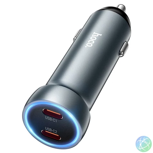 Hoco Z54B Prosperous Car charger 60W cable set töltő
