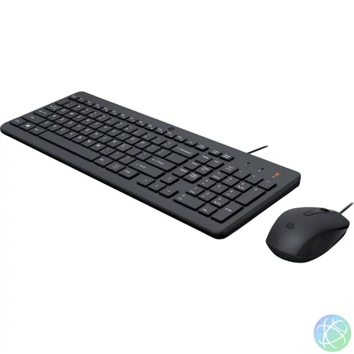 HP 150 Wired Mouse and Keyboard Black HU billentyűzet