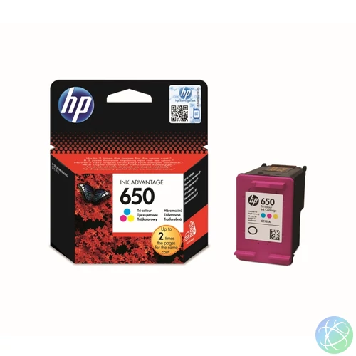 HP CZ102AE (650) Color  tintapatron