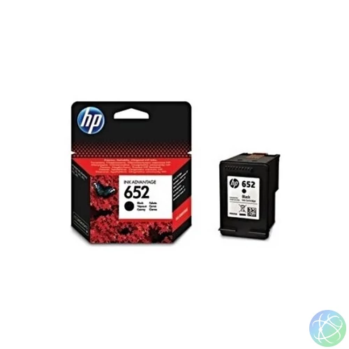 HP F6V25AE (652) Black tintapatron