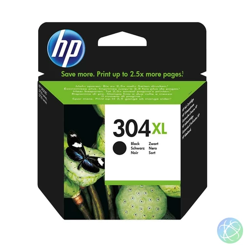 HP N9K08AE (304XL) Black patron