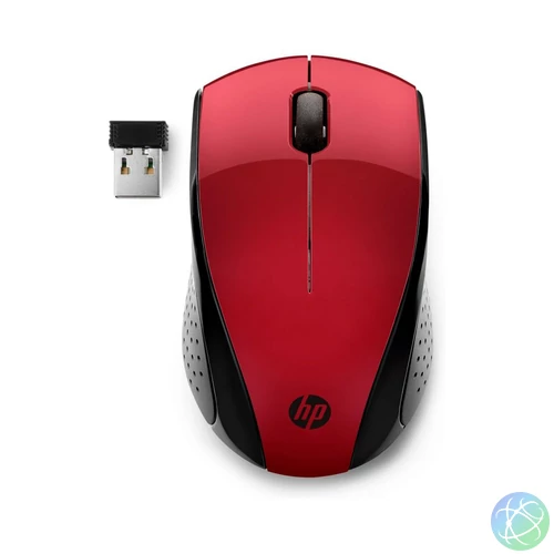 HP Wireless Mouse 220 Sunset Red egér