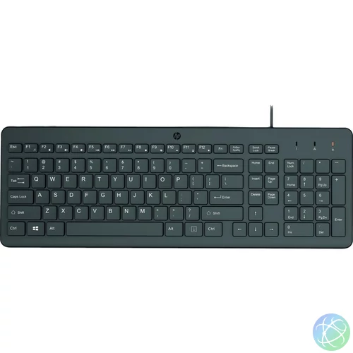 HP 150 Wired Keyboard Black HU billentyűzet