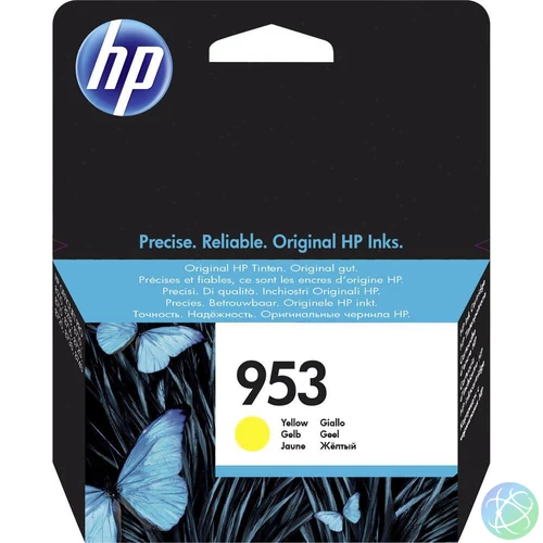 HP F6U14AE (953) Yellow tintapatron