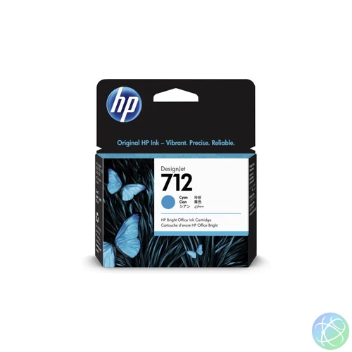 HP 3ED67A (712) Cyan tintapatron