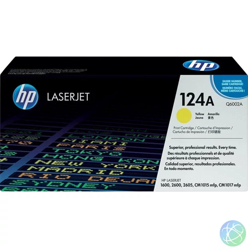 HP Q6002A (124A) Yellow toner