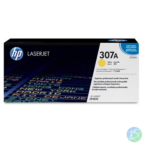 HP CE742A (307A) Yellow toner