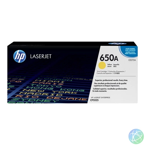 HP CE272A (650A) Yellow toner