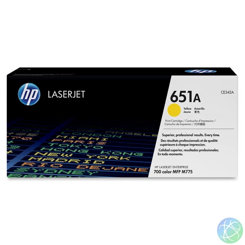 HP CE342A (651A) Yellow toner