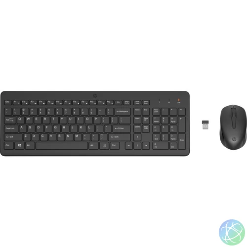 HP 330 Wireless Keyboard and Mouse Combo Black HU billentyűzet